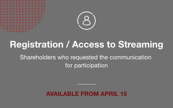 AGM 2021 LIVE STREAMING - Available from April 15