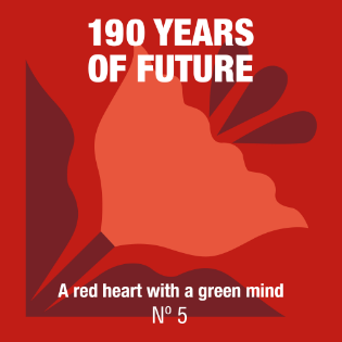 A red heart with a green mind A red heart with a green mind