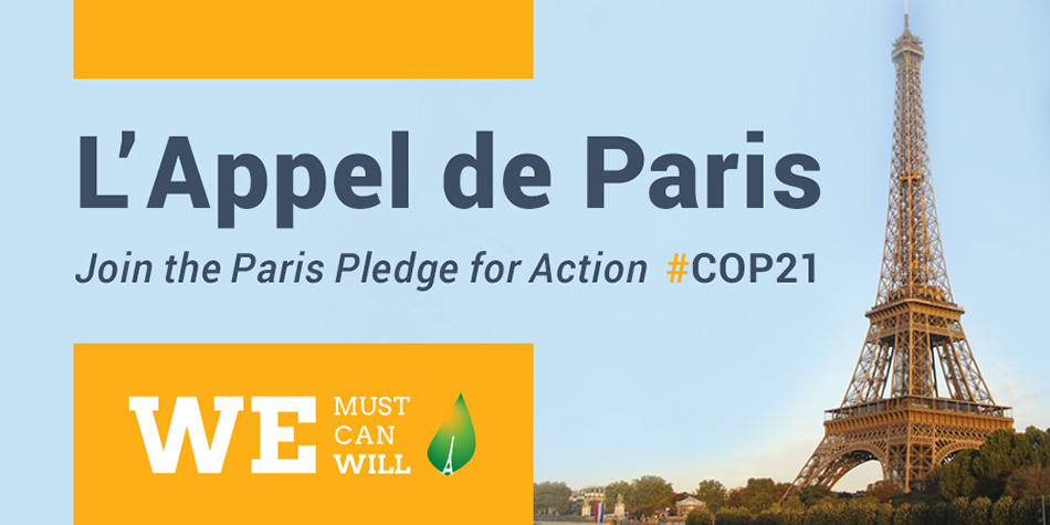 Il Gruppo Generali ha firmato il Paris Pledge for Action